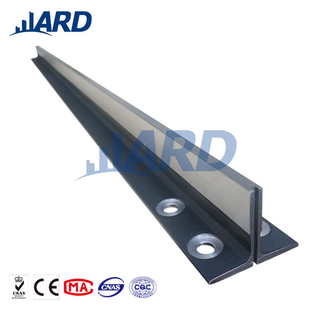 Machined guide rail