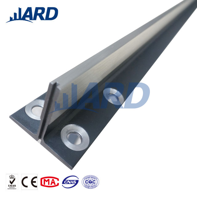 Machined guide rail