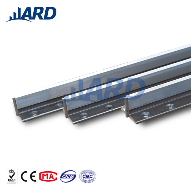 Machined guide rail