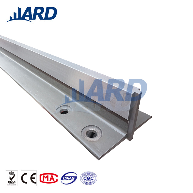 Machined guide rail