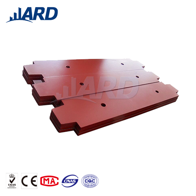 Steel plate counterweight